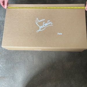 Empty Christian Louboutin Box Size 40